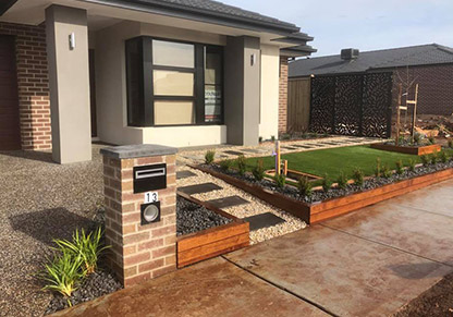 Home Caroline Springs Landscaping - Modern Front Yard Landscaping Ideas Australia