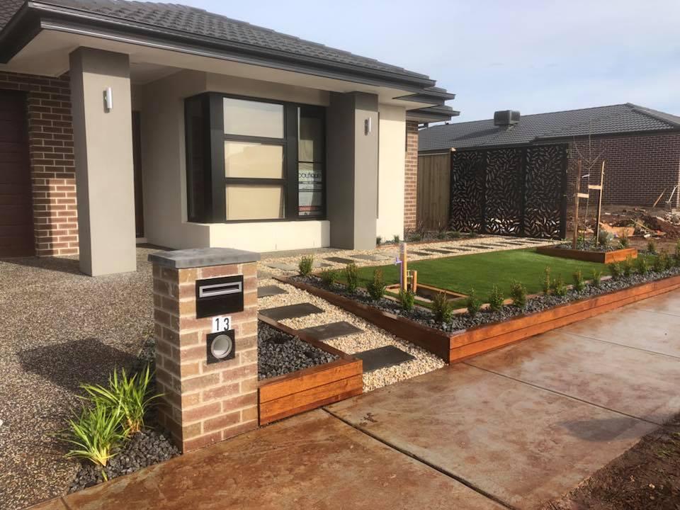 Home Ine Springs Landscaping, Simple Front Yard Landscaping Ideas On A Budget Australia